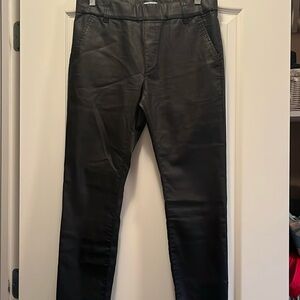 Bevy Flog black pinstripe pants size 28
